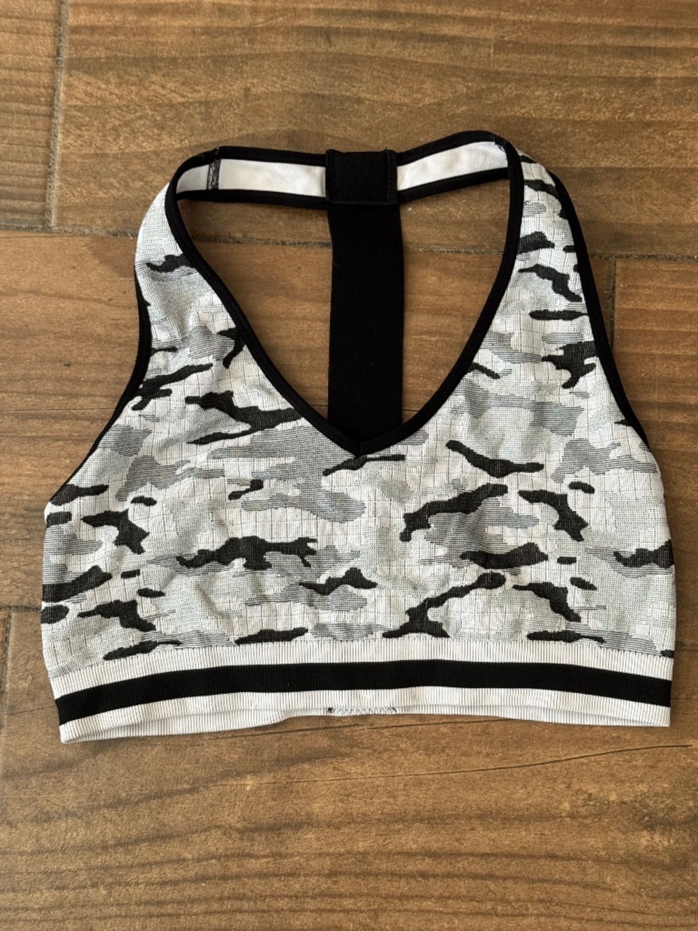 Bella Active Camo Sports Bra - Size Medium